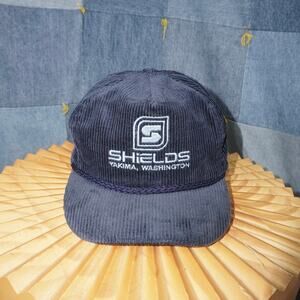 OSFA - Vintage 1990s shields Yakima Washington corduroy hat